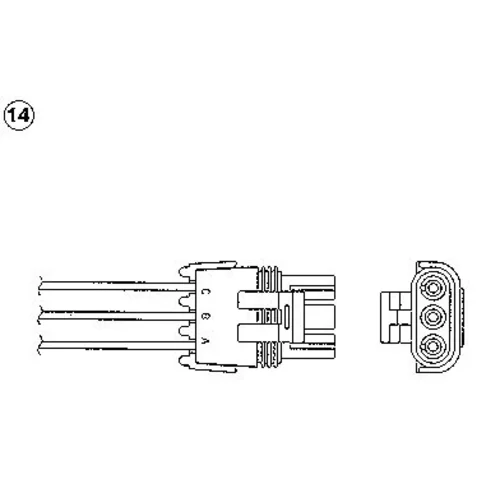 Lambda sonda 92134 /NGK/