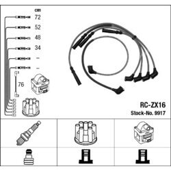 Sada zapaľovacích káblov NGK 9917