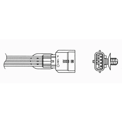 Lambda sonda 1336 /NGK/ - obr. 1