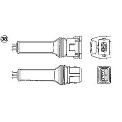 Lambda sonda NGK 97632