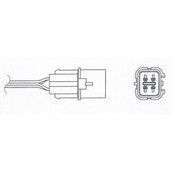 Lambda sonda NGK 1348