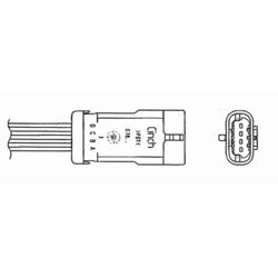 Lambda sonda NGK 92916