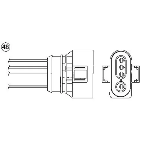 Lambda sonda NGK 96117