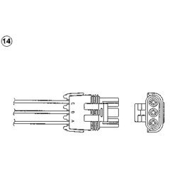 Lambda sonda NGK 91204