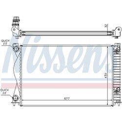 Chladič motora NISSENS 60237A - obr. 5