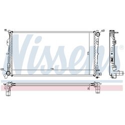 Chladič motora NISSENS 61018A - obr. 5