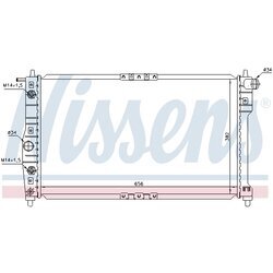 Chladič motora NISSENS 616671 - obr. 4