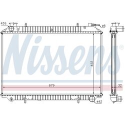 Chladič motora NISSENS 62976A - obr. 4