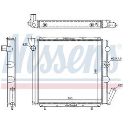 Chladič motora NISSENS 63934A - obr. 5