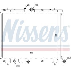 Chladič motora NISSENS 641759 - obr. 4