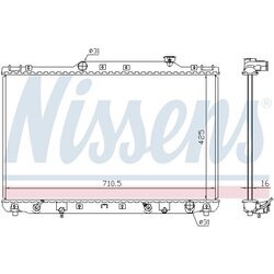 Chladič motora NISSENS 647681 - obr. 4