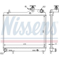 Chladič motora NISSENS 67049 - obr. 4