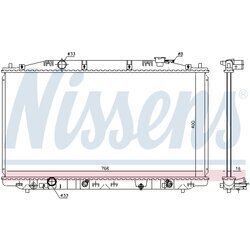 Chladič motora NISSENS 68096 - obr. 5