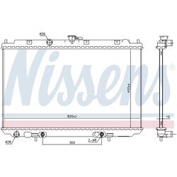 Chladič motora NISSENS 68732 - obr. 4