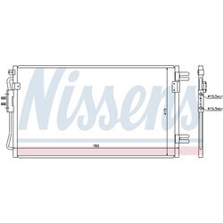 Kondenzátor klimatizácie NISSENS 94806 - obr. 5
