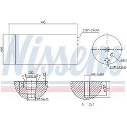 vysúšač klimatizácie NISSENS 95405 - obr. 4