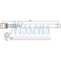 vysúšač klimatizácie NISSENS 95458 - obr. 5