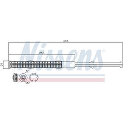 vysúšač klimatizácie NISSENS 95506 - obr. 5