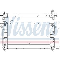 Chladič motora NISSENS 60984 - obr. 5