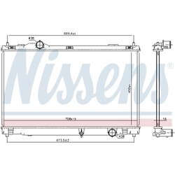 Chladič motora NISSENS 646856 - obr. 4