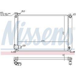 Chladič motora NISSENS 646913 - obr. 5