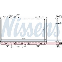 Chladič motora NISSENS 647041 - obr. 4