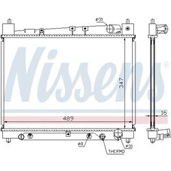 Chladič motora NISSENS 64799 - obr. 4