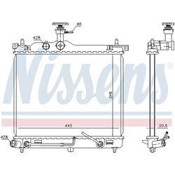 Chladič motora NISSENS 67098 - obr. 5