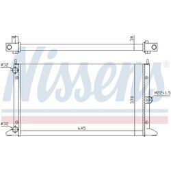 Chladič motora NISSENS 67305 - obr. 4