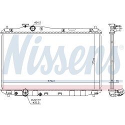 Chladič motora NISSENS 68093 - obr. 4