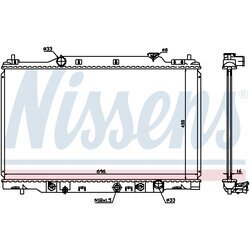 Chladič motora NISSENS 68104 - obr. 4