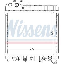 Chladič motora NISSENS 68111 - obr. 5