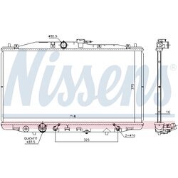 Chladič motora NISSENS 68152 - obr. 4