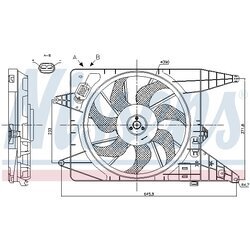 Ventilátor chladenia motora NISSENS 85890 - obr. 5