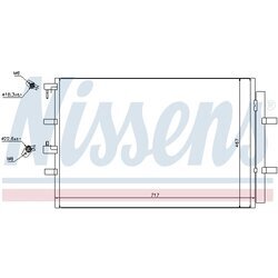 Kondenzátor klimatizácie NISSENS 940330 - obr. 4