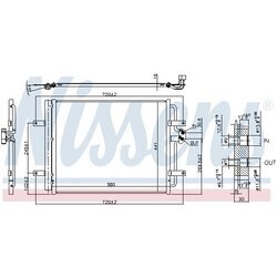 Kondenzátor klimatizácie NISSENS 940584 - obr. 4