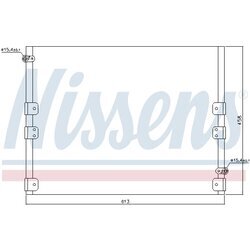 Kondenzátor klimatizácie NISSENS 94512 - obr. 5