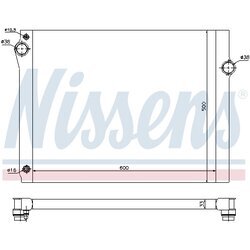 Chladič motora NISSENS 60768 - obr. 4