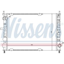 Chladič motora NISSENS 61791 - obr. 4