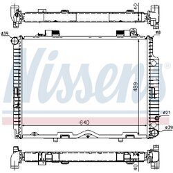 Chladič motora NISSENS 62611A - obr. 4