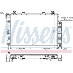 Chladič motora NISSENS 62714A - obr. 5