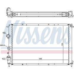 Chladič motora NISSENS 63977A - obr. 5