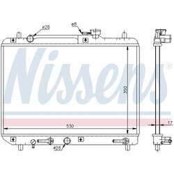 Chladič motora NISSENS 64176 - obr. 4