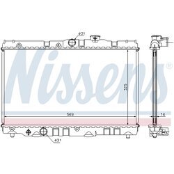 Chladič motora NISSENS 64741 - obr. 4