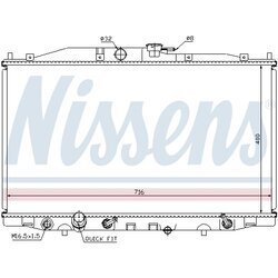 Chladič motora NISSENS 68112 - obr. 5