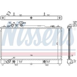 Chladič motora NISSENS 68550 - obr. 4