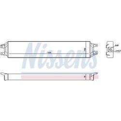 Chladič motorového oleja NISSENS 90731 - obr. 5