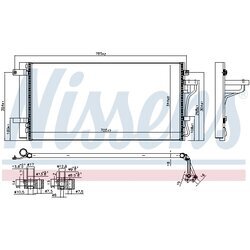 Kondenzátor klimatizácie NISSENS 940099 - obr. 5