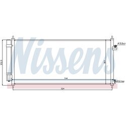 Kondenzátor klimatizácie NISSENS 940241 - obr. 5