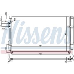 Kondenzátor klimatizácie NISSENS 940630 - obr. 4